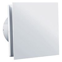 Вентилятор декоративный осевой Vents 100 Солид D100 белый картинка
